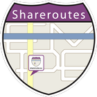 آیکون‌ Shareroutes