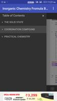 Inorganic Chemistry Formula E-Book 2018 capture d'écran 1