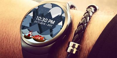 Christmas Watch Face اسکرین شاٹ 1