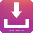 Insta downloader videos and photos आइकन