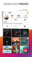 برنامه‌نما SwiftRepost عکس از صفحه