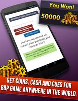 instant Rewards daily free coins for 8 ball pool Ekran Görüntüsü 1