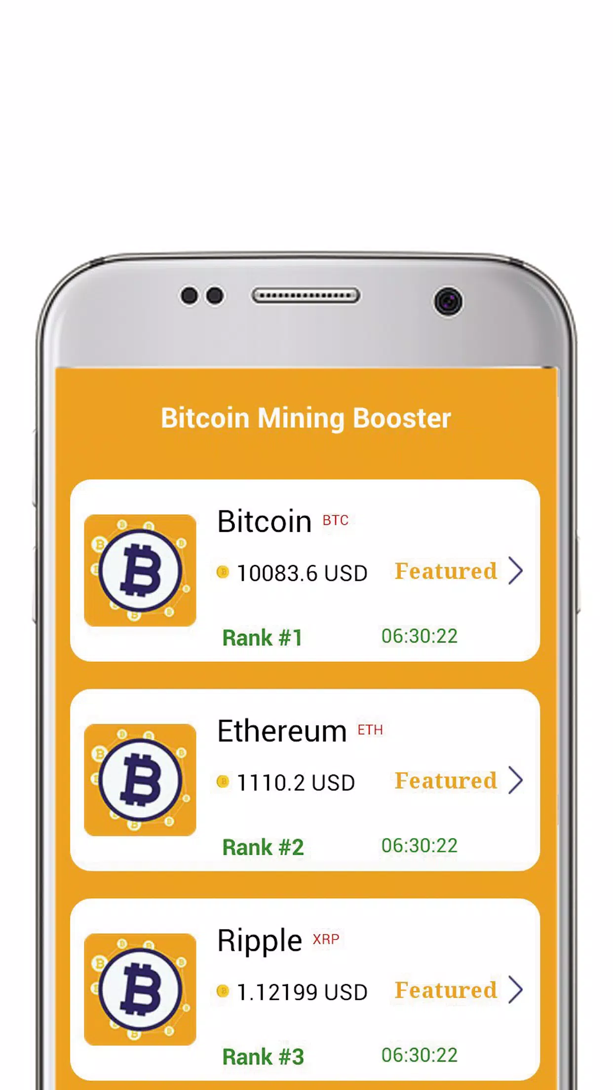 BitCoin Mining Booster For Android - BTC Miner App APK pour Android  Télécharger