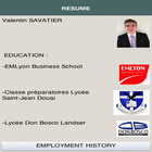 Valentin Savatier CV CodApps icon