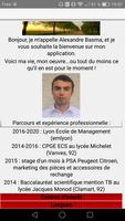 Alexandre Basma CV for CODAPPS capture d'écran 1