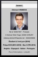 Clément VISBECQ CV Affiche
