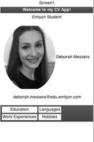 Poster Deborah Messere CV for Codapps