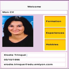 Elodie Trinqué CV أيقونة