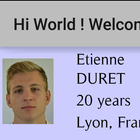 Etienne DURET mobile resume ikona