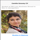 Camille Grosrey CV أيقونة