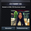Fanny Xu CV for CODAPPS
