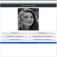 Iris Genevrier CV Affiche