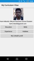Kemi Mbolidi CV mobile app Affiche