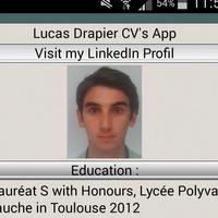 Lucas Drapier CV CODAPPS 1.0 Cartaz