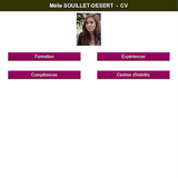 Mélie Souillet Désert CV icône