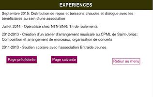 Mélie Souillet Désert CV screenshot 1