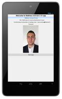 Mathieu Convers CV App स्क्रीनशॉट 1