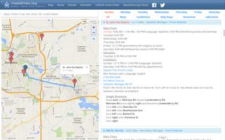 Mass Times for Travel скриншот 2