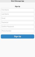 ShortMessageApp Ekran Görüntüsü 2