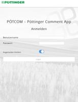 PÖTCOM – PÖTTINGER Comment App Screenshot 1