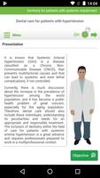 Dental care of patients with hypertension Affiche