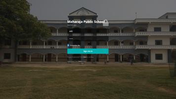 Maharaja Public School Teacher App постер