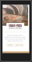 Restaurant Urban Pizza Affiche