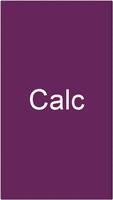 Calc, The Simple Calculator پوسٹر