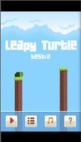 Leapy Turtle Plakat