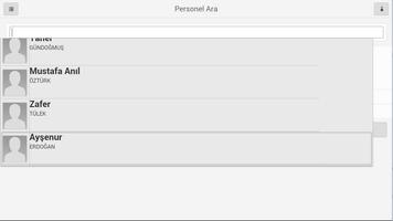 THKU Personel Bilgi Sistemi Screenshot 1