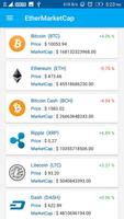 EtherMarket App - EtherMarketCap Market Tracker screenshot 1