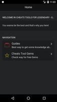 Cheats Tools For Legendary Game Of Heroes ảnh chụp màn hình 1