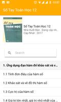 So Tay Toan Hoc 12 ( Sổ Tay Toán Học Lớp 12 ) 海报