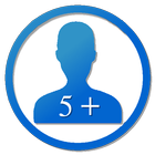 Contacts 5+ (w/ Groups) أيقونة