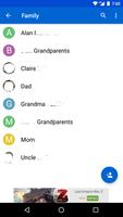 Contacts 5+ (w/ Groups) تصوير الشاشة 2