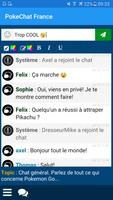 Chat Français pour Pokemon Go Cartaz
