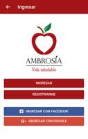 Ambrosía Vida Saludable الملصق