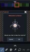 برنامه‌نما Novix Pixel Editor عکس از صفحه