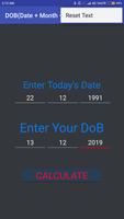 DoB(Date//Month//Year)Calculator Affiche