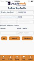 PeopleReady On Boarding تصوير الشاشة 1