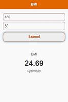 BMI Kalkulátor screenshot 1
