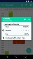 برنامه‌نما Oh Shift Calendar Organizer عکس از صفحه