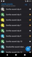 Goril sesleri Ekran Görüntüsü 1