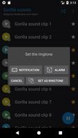 Gorilla sounds تصوير الشاشة 2