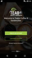 Teabo Coffee & Sandwiches Plakat
