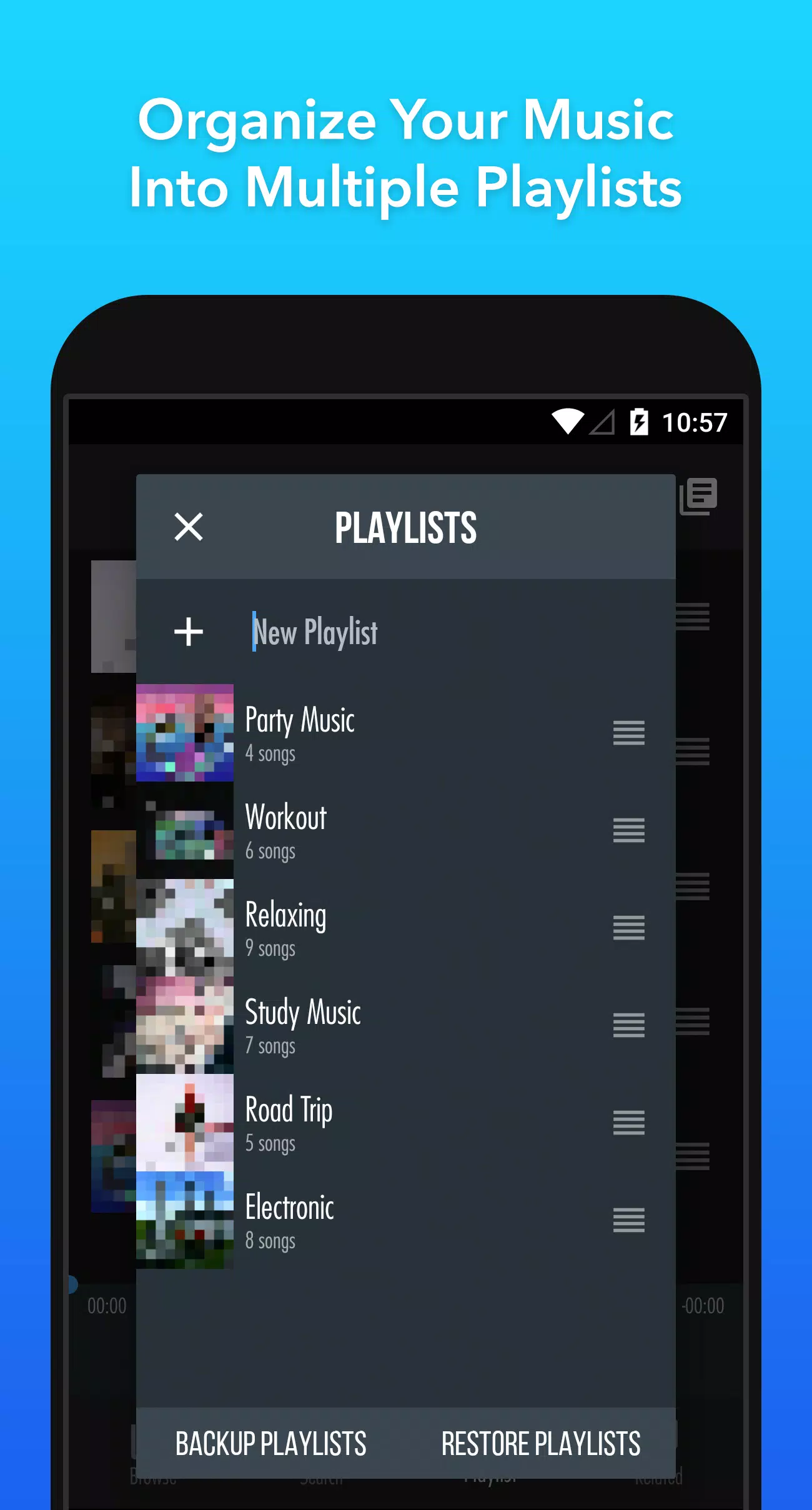 Free Mp3 Music Streaming & Streamer - AudioRave APK pour Android Télécharger