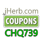 iHerb Coupon code CHQ739 icône