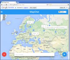 MapChat (Beta) скриншот 2