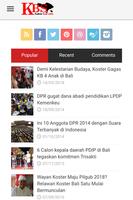 Kabar Bali Satu capture d'écran 2