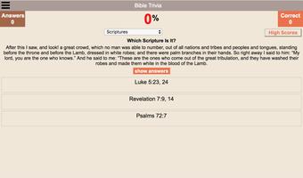 JW Bible Trivia / Quiz / Game 截图 2